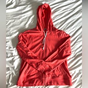Zip up hoodie